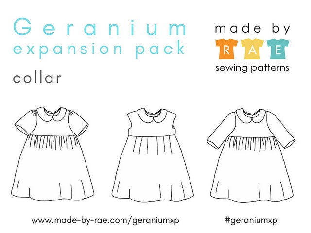 Geranium Expansion Pack Sewing Pattern / made by rae